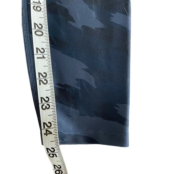 Soul by SoulCycle Camo‎ Printed Leggings Blue High Waist Logo Size S MSRP $88 - Picture 8 of 9